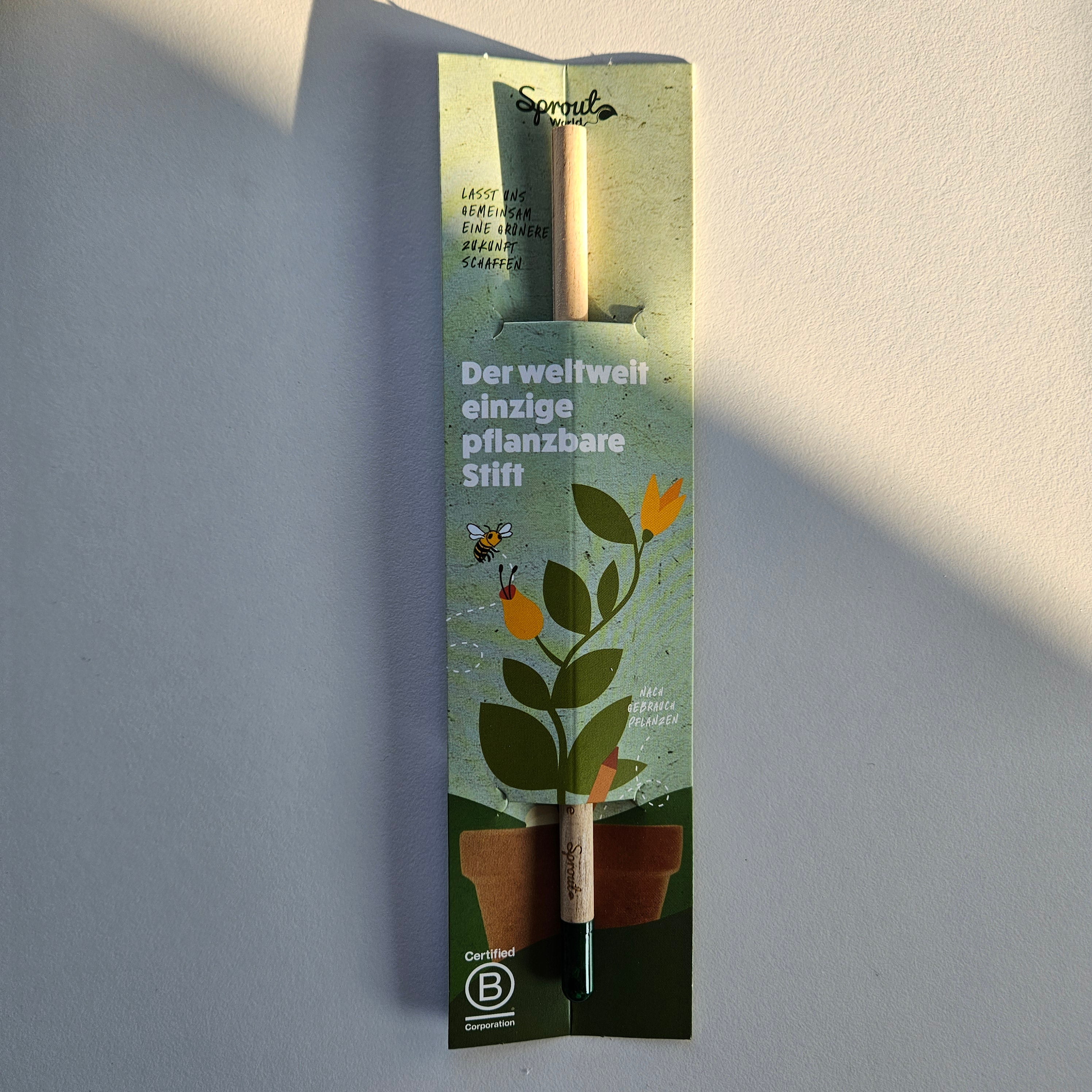 Bleistift mit Blumensamen von Sprout